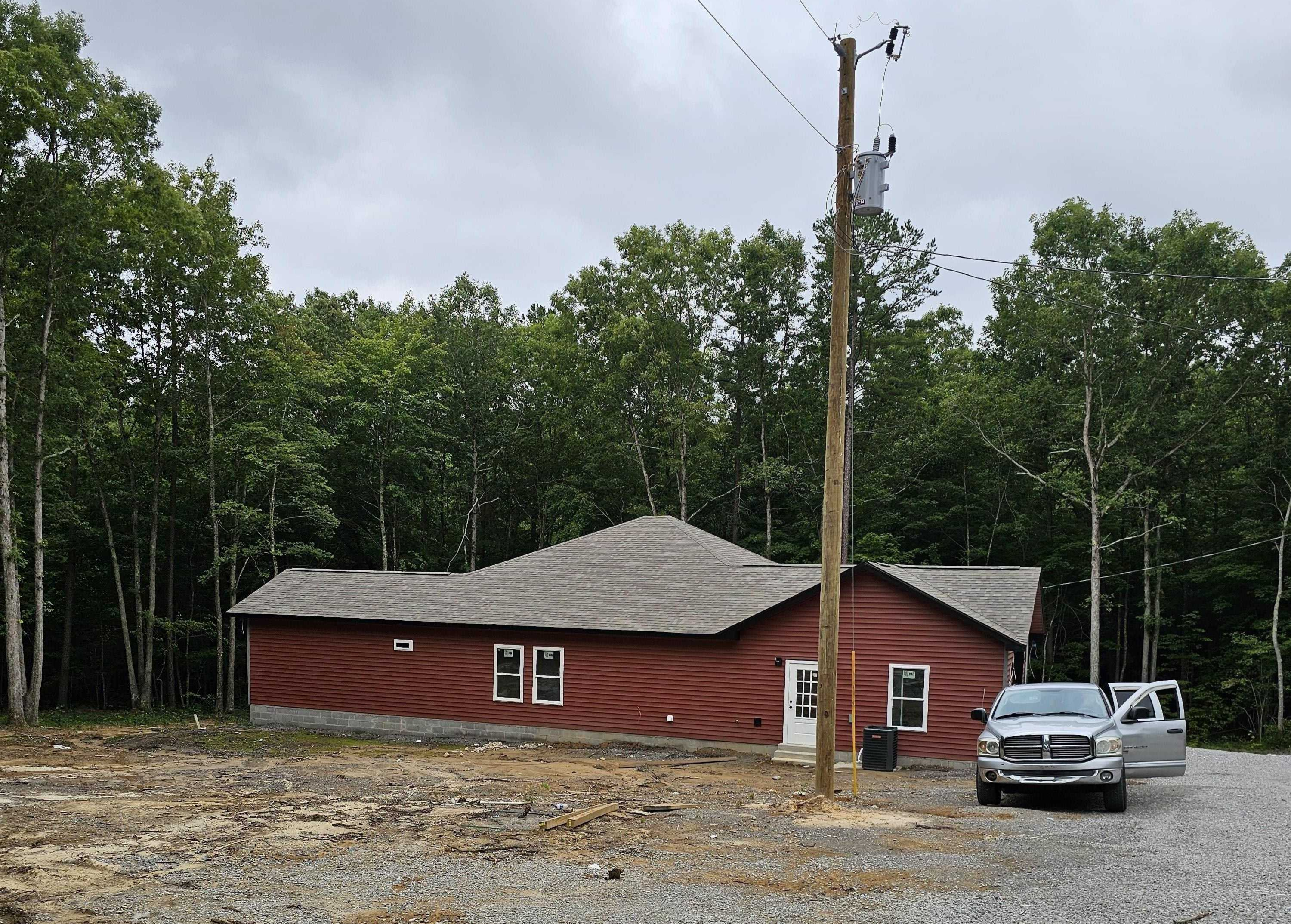 Private Porches Face Away from Road